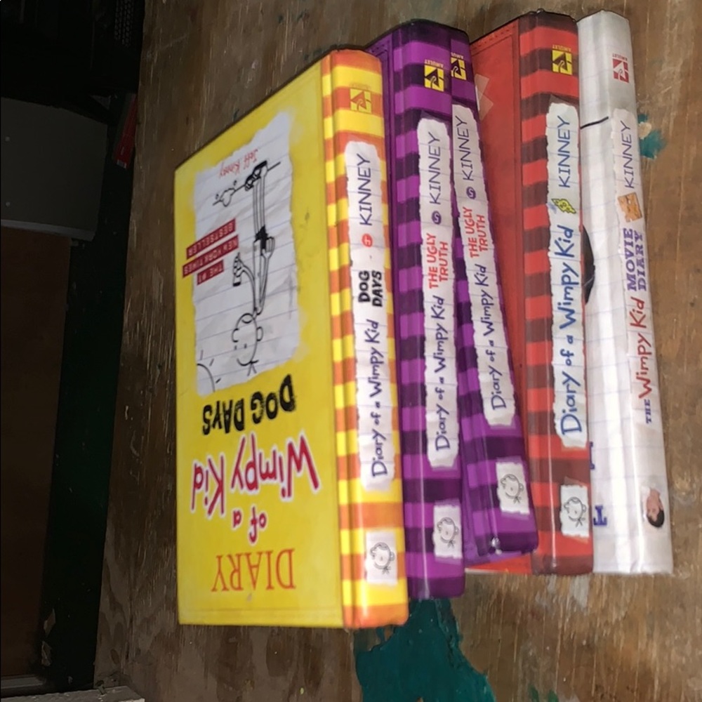 Diary of a Wimpy Kid books